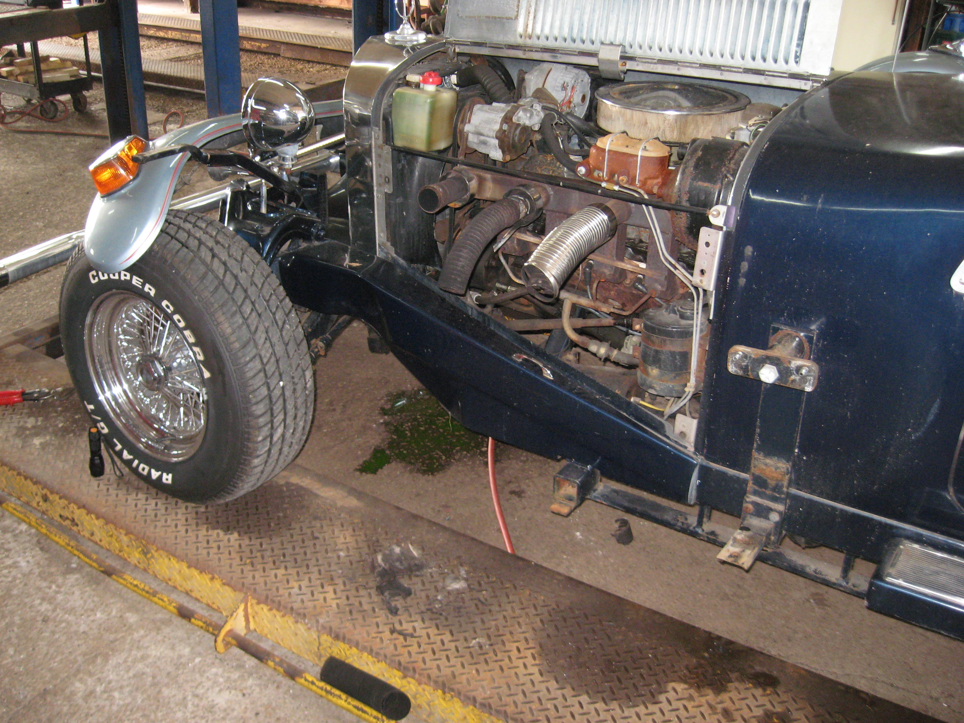 Automotive Exhaust Specialists work